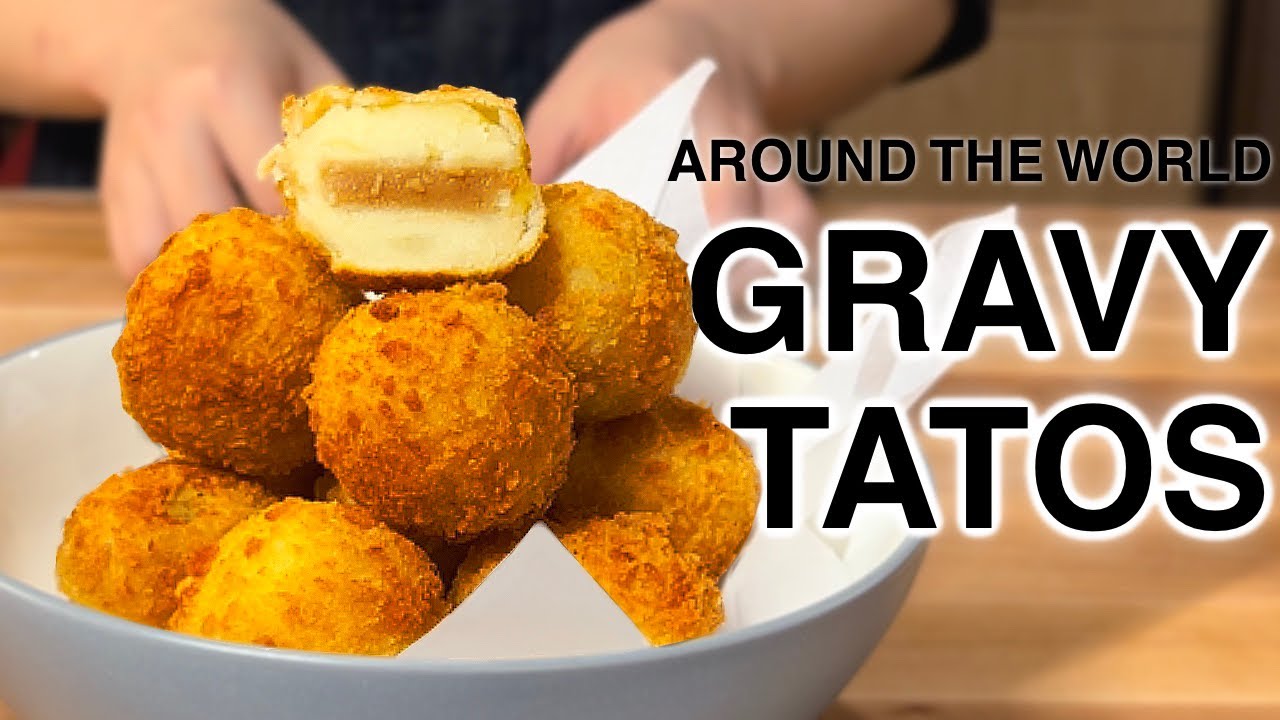 Gravy Tatos Crispy Fried Mashed Potatoes Filled With Gravy Hungry