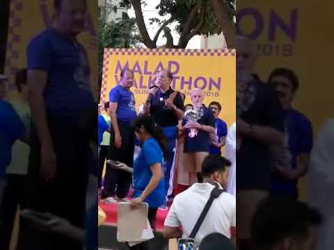 Short Message On Organ Donation Awareness At Malad Walkathon 2018 Where 3000 Delegate Dr Anil Suchak