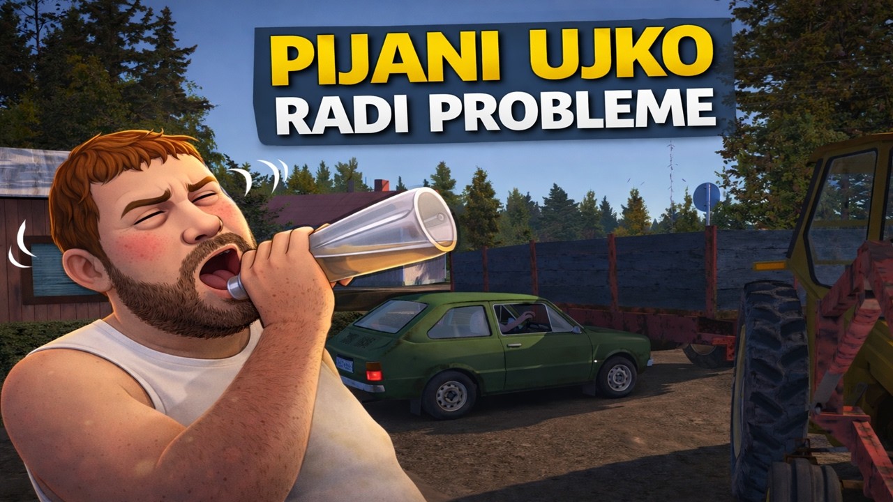 Svađa u busu i borba za preživljavanjem… | My Summer Car