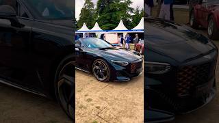 $3M BENTLEY BATUR CONVERTIBLE BY MULLINER DRIVING AT SALON PRIVE! #shorts #viral #yt #cars #trending