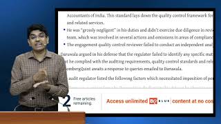 5yr Ban on EQCR, SA 220, 250, 706, 570 Etc Not Followed