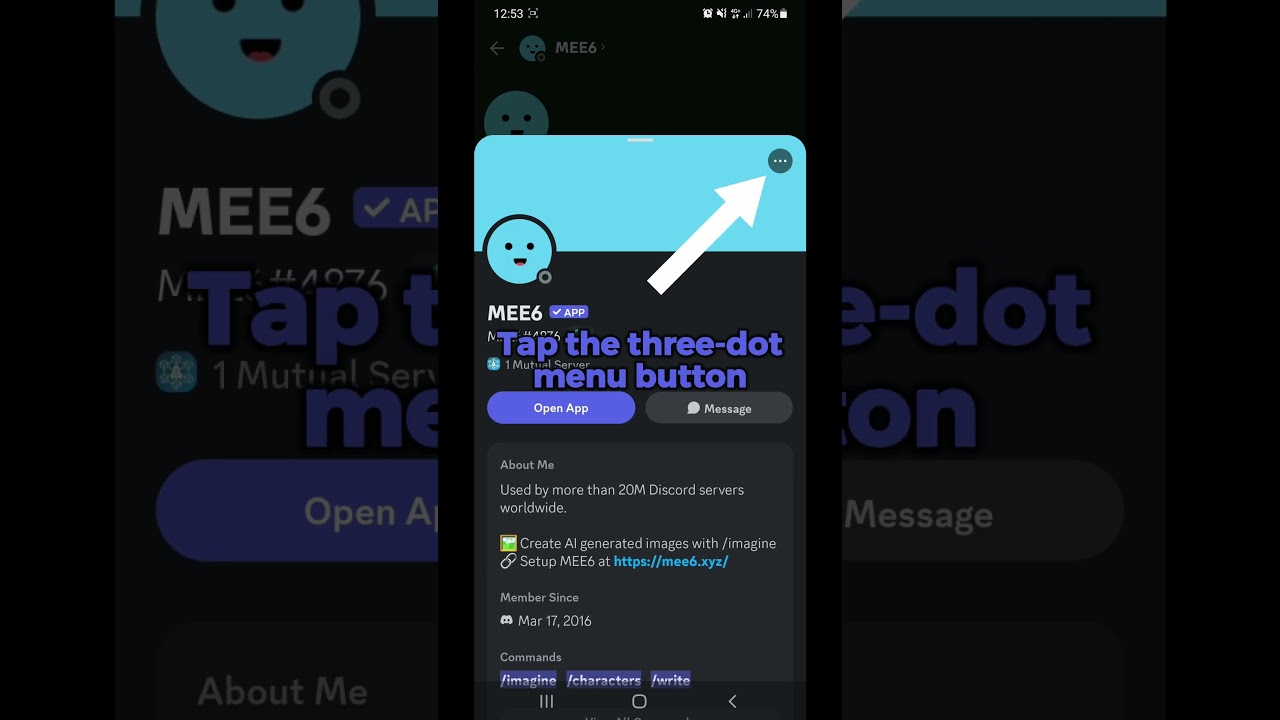 How to ignore someone in the Discord app 
