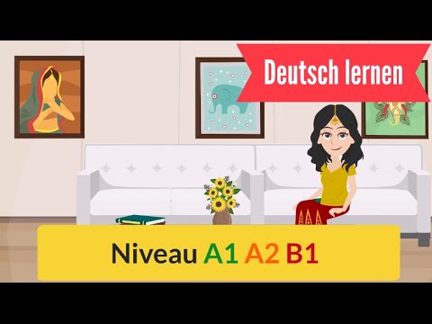 Alltag Deutsch lernen mit einfachen Sätze a1 a2 b1 Everyday life Learn ...