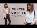 WINTER OUTFITS 2021 | With a sprinkle of French style chic