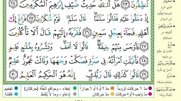 سورة الذاريات من 24 إلى 30