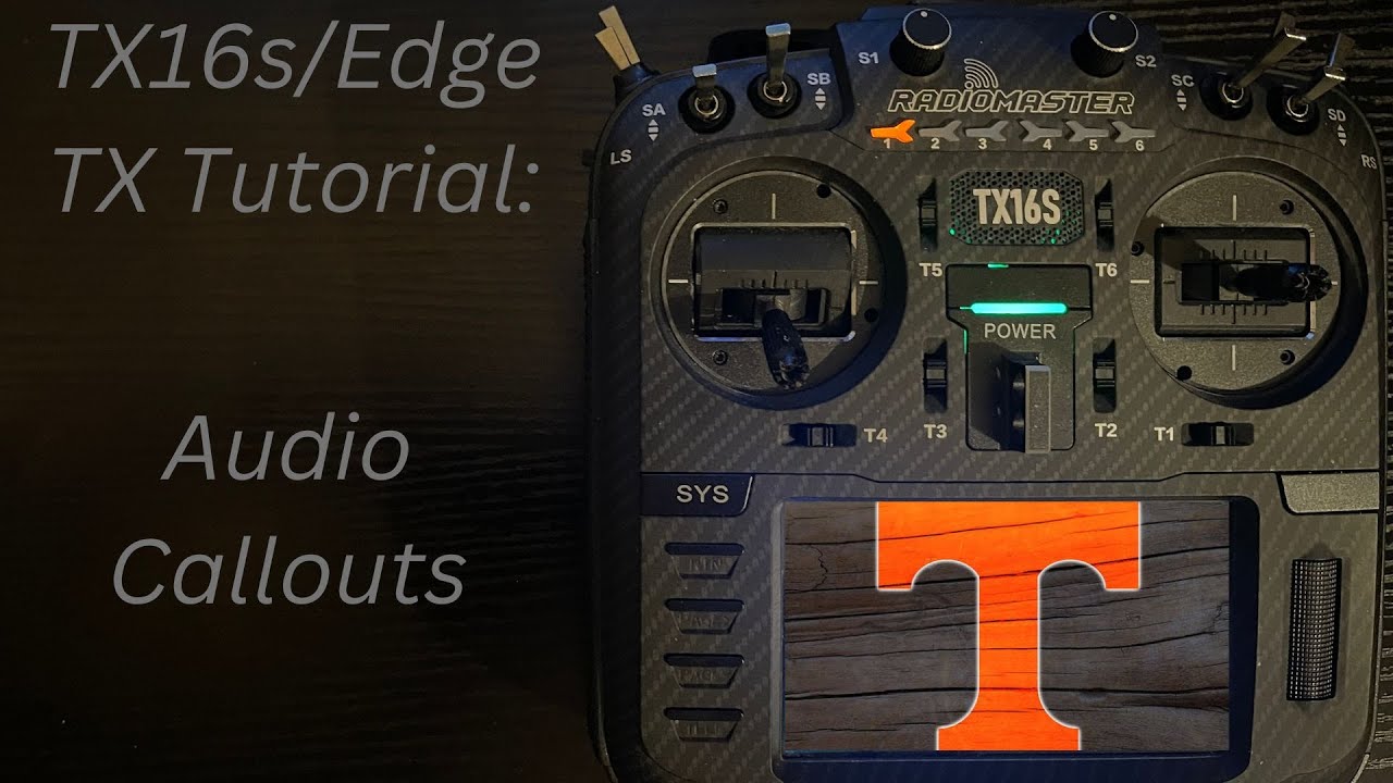 Radiomaster TX16s/Edge Tx: аудиовызовы