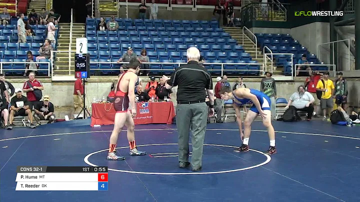 Junior FS 152 Cons 32-1 - Payton Hume (MT) vs. Tra...