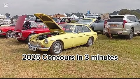 2025 Concours in 3 minutes