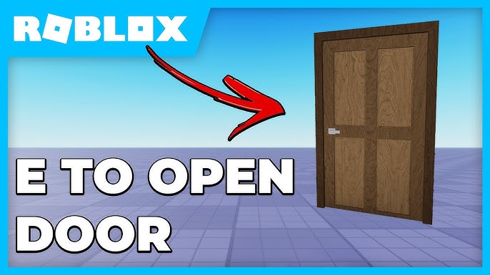 How to Make a Working Door Inside of Roblox Studio - Community