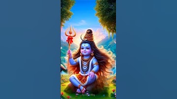 Pleased with the devotion of the child, Mahadev took him in his lap #mahadev #shorts