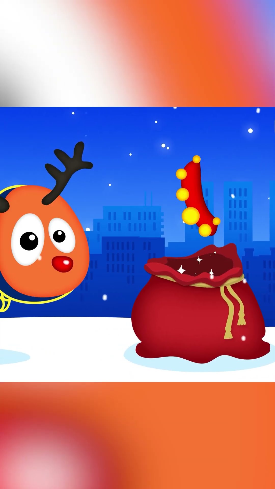 Lya-Lya y el rompecabezas de Navidad | D Billions Canciones Infantiles #shorts #db