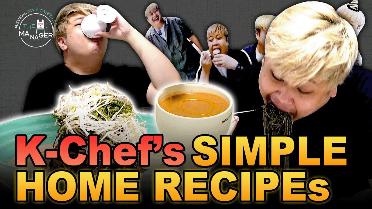 [Sub] How a Korean dining chef eats at home👨‍🍳 | Gazpacho & Almond Noodles #Recipe #Homerecipe
