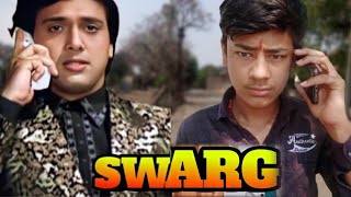 Swarg (1990) Govinda | Rajesh Khanna best dialogue scene | Swarg movie spoof