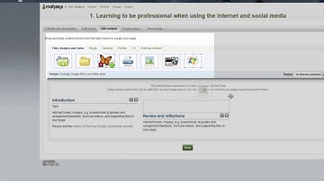 Mahara: How to add an image to a page