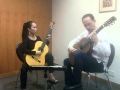 Denis Azabagic teaches Sonatina Meridional by M  M  Ponce