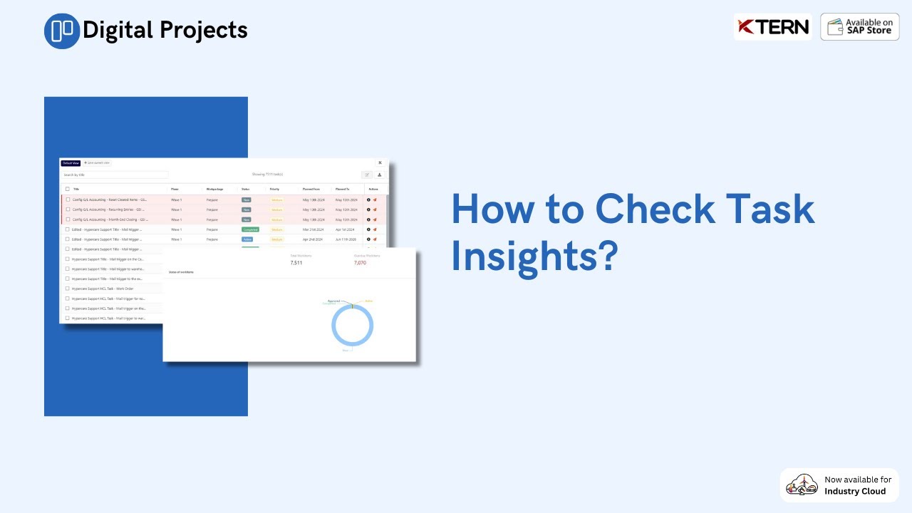 How to Check Task Insights - Digital Projects - YouTube