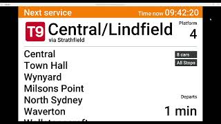 Vlog 247 T9 Northern Line- Hornsby To Centrallindfield Via Strathfield