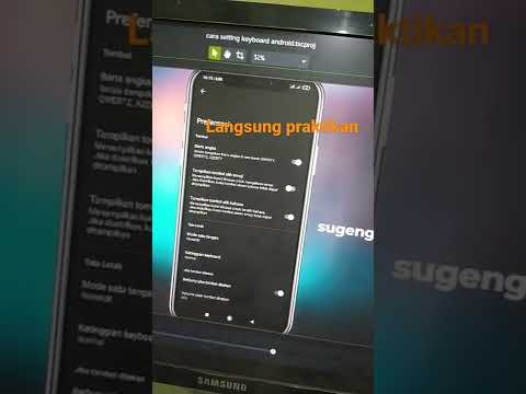 cara setting keyboard
