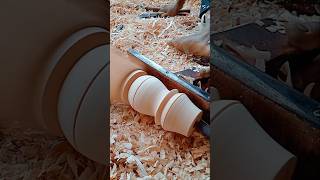 Amazing Wood Turning Skills | Making Bed Legs on a Wood Lathe Machine#WoodTurning#Woodworking#diy