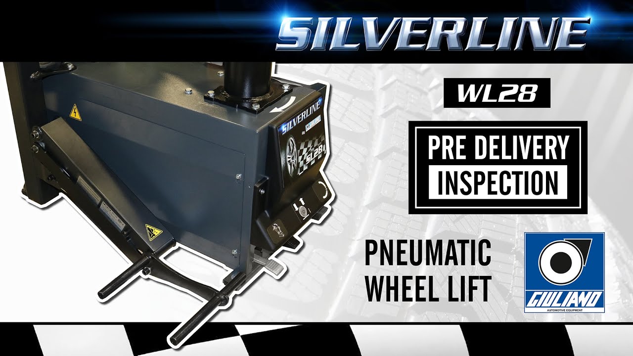 Пневматический подъемник для колес WL28 Silverline by Giuliano