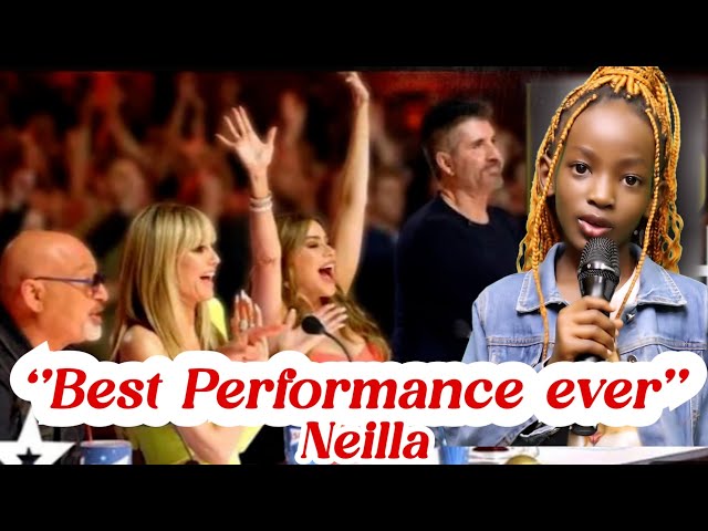 Undoubtedly, at 8-year-old a little child Neilla Uwase made AGT history, the judges shocked-AGT 2023 class=