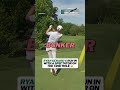 Ryan Gerard's run with a spectator on the 72nd hole 😂 #shorts #golf #pgatour