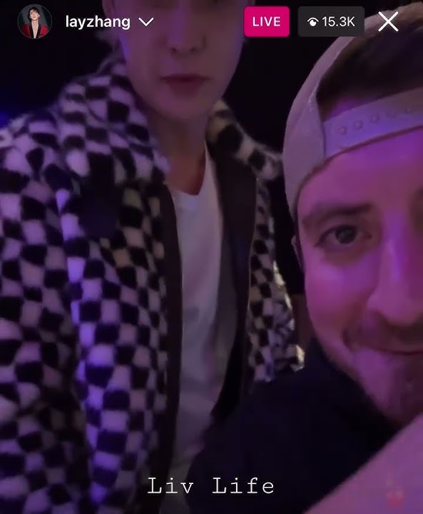 221111 LAY accidental Insta live | He’s too funny #layzhang #exo #lay