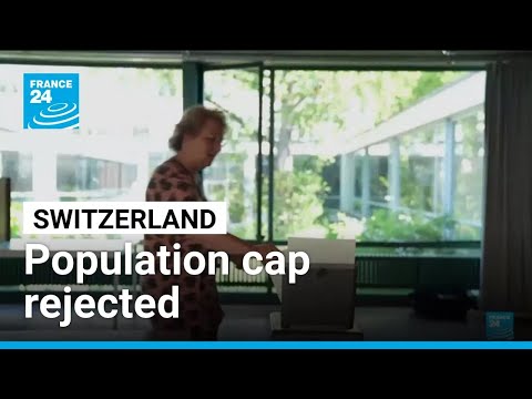 Swiss reject proposal to cap population at 10 million • FRANCE 24 English