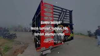story wa truk SHIPMAN jogjakarta keren kekinian Dj prety girl slow jedag jedug.
