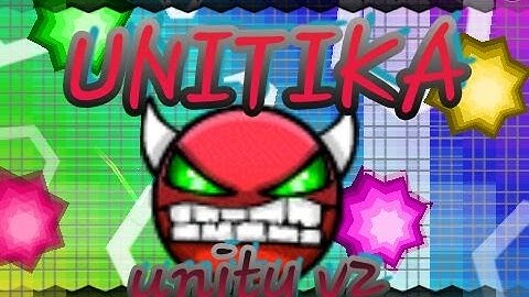 UNITY V2!!Geometry dash|unitika(easy demon) by:m3nhHu3