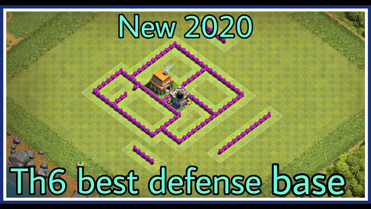 TH6 Defense/Trophy Base With Replays & Copy Link | 2020 |