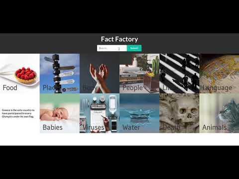 Fact Factory Demo