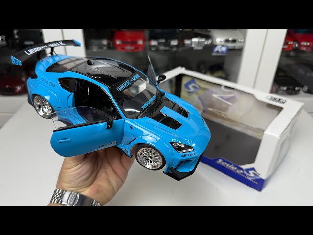 ミニカー SOLIDOLiberty Walk86 Slammed 1/18 Blue 1:18 Toyota GR86 Liberty Walk - Solido (Unboxing) - YouTube
