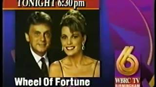 Wbrc Wheel Of Fortune Promo, 1991