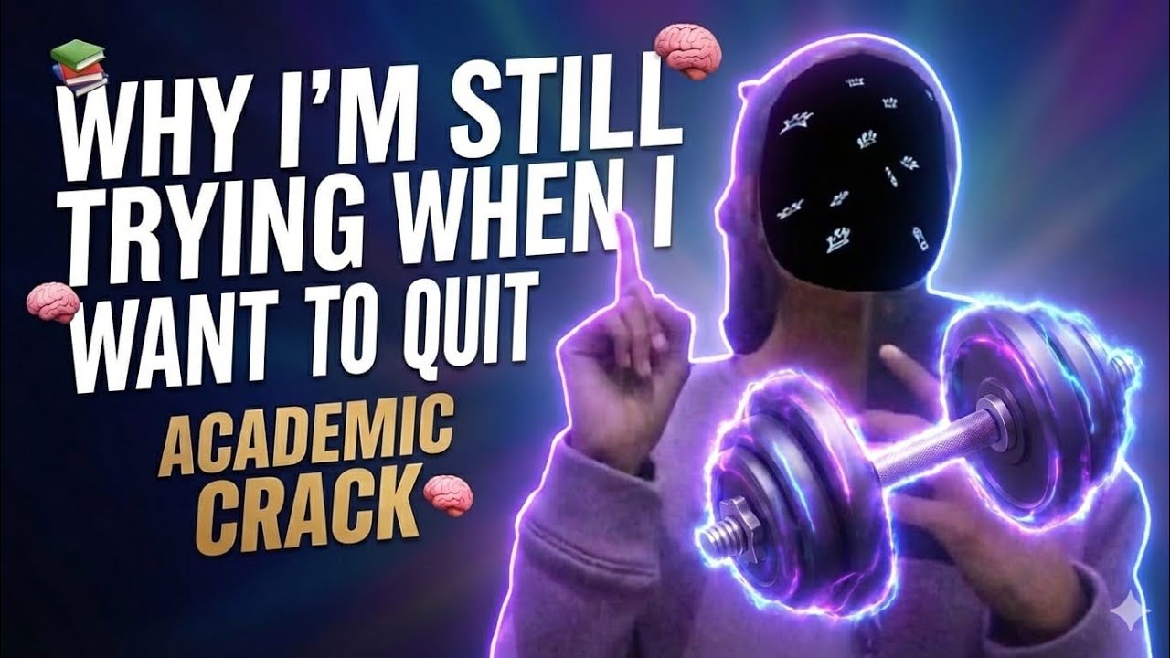 Why I'm still trying when I want to quit 🤔