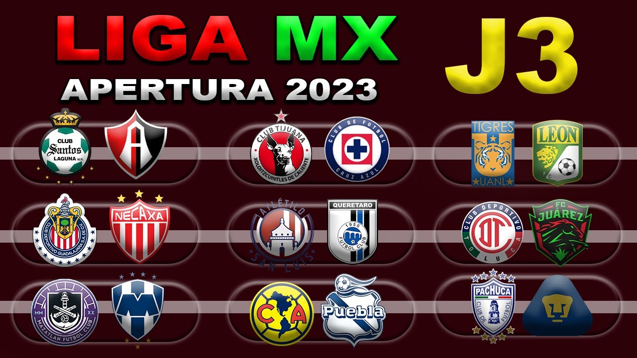 FECHAS, HORARIOS Y CANALES PARA LA JORNADA 3 DE LA LIGA MX APERTURA ...