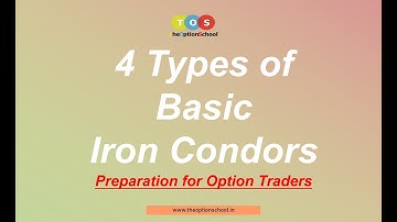 You must know these Basic Iron Condors | Trading iron condor strategy | The Option School