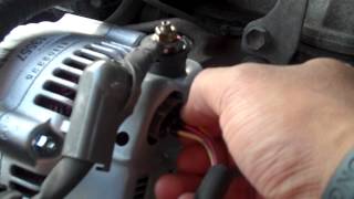 1995 Toyota Camry Alternator Wiring Issue