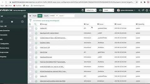 Demo: ServiceNow data sync