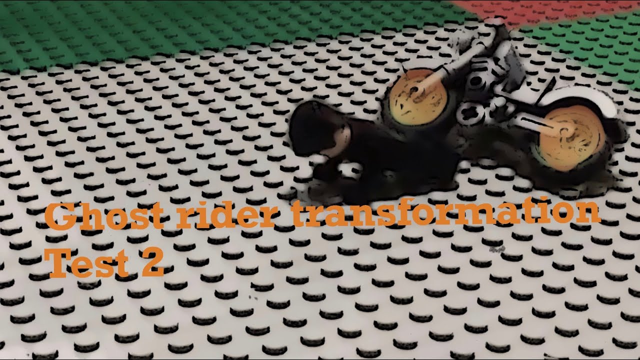 LEGO Ghost Rider transformation (test 2) - YouTube