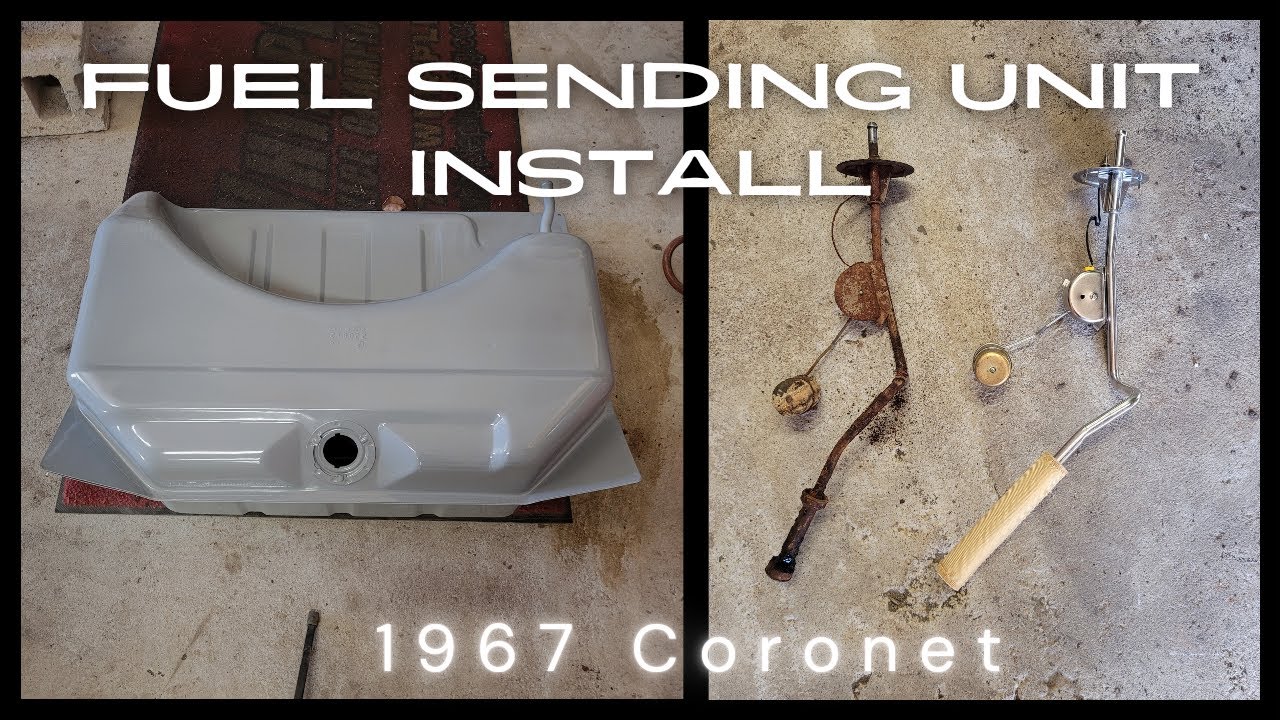 1967 Coronet Fuel Sending Unit Install