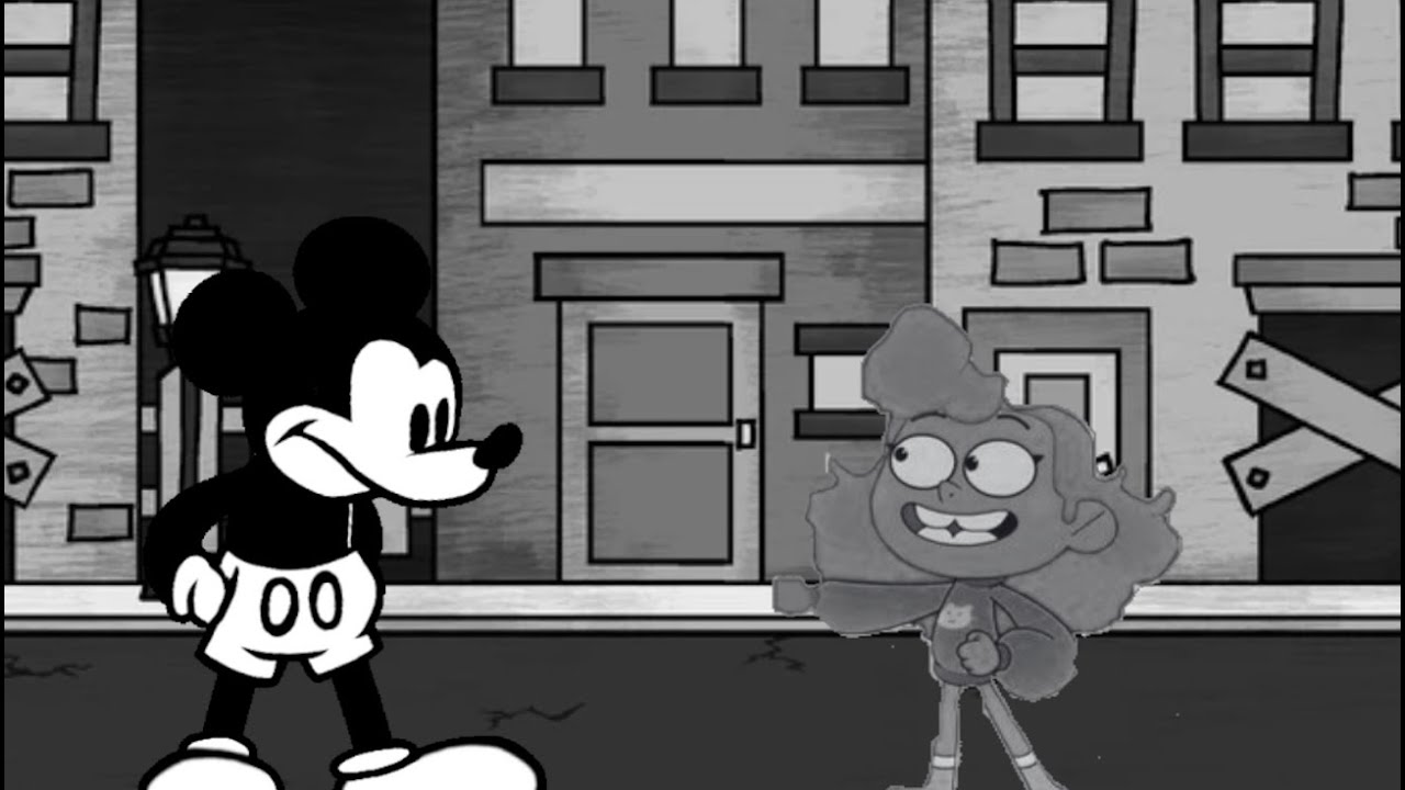 Friday Night Funkin Unhappy 2.5 But Mickey Mouse Vs Sam Sings It (FNF COVERS)