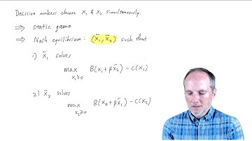 Formal Theory Toolkit 13:  Public Good Provision