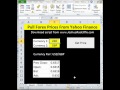 Excel VBA - Pull Forex Prices From Yahoo Finance (download code link)