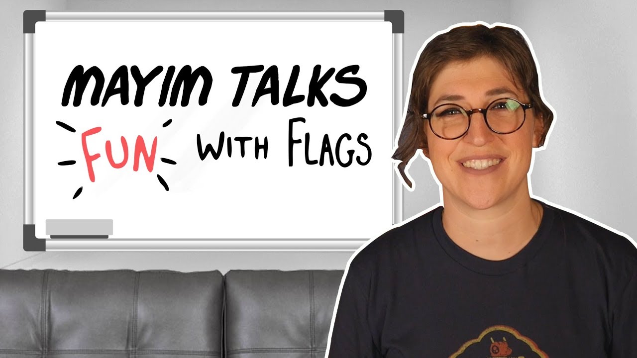 Talking Fun With Flags on The Big Bang Theory || Mayim Bialik - YouTube