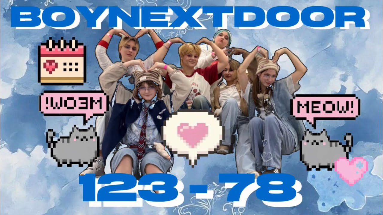 BOYNEXTDOOR - 123-78 | TEAM FANCAM FROM STAGE || K-FEST IN PYATIGORSK 