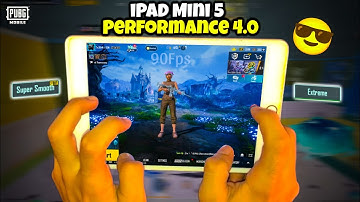 iPad Mini 5 Performance In 4.0 Update 😱/ Super Smooth Graphics Best Handcam Gameplay🔥PUBG|BGMI