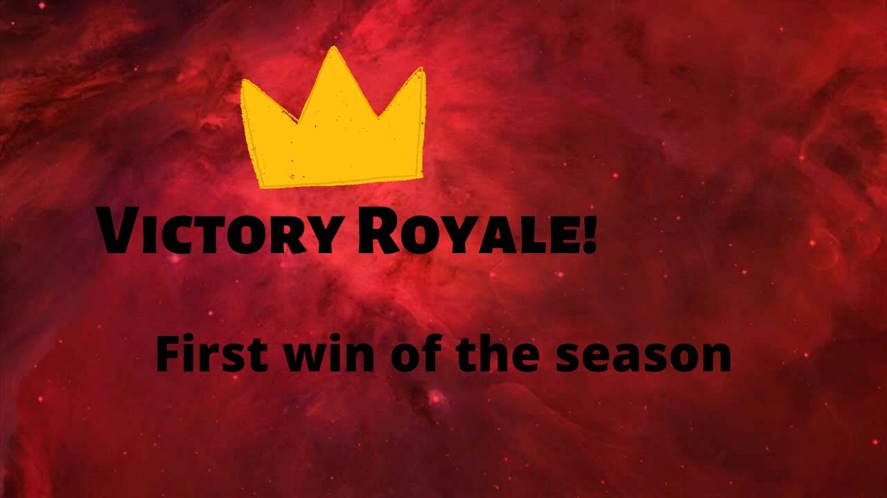 My first win of Fortnite Chapter 2 Season 2 - YouTube