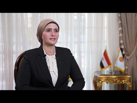 المرشحة سامية محمد توفيق أمينة الحزب بمحافظة الغربية ومرشحة الحزب بالقائمة الوطنية