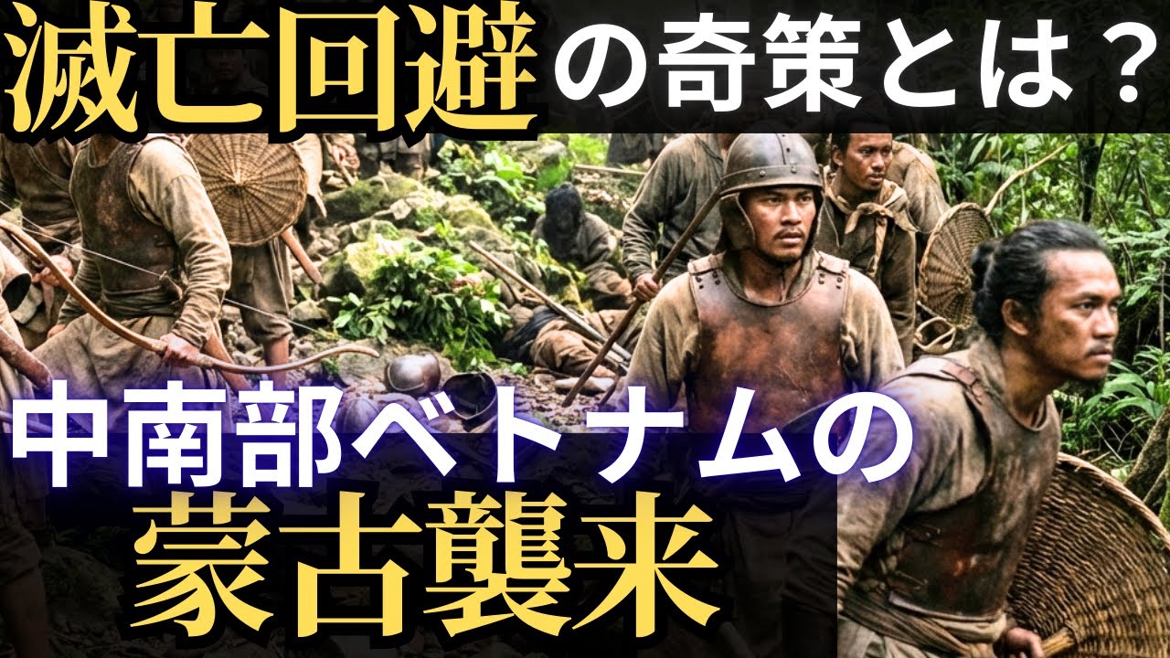 チャンパ国の蒙古襲来～中南部ベトナムの弱小国がモンゴル帝国からの侵攻で滅亡回避する為にした奇策とは
